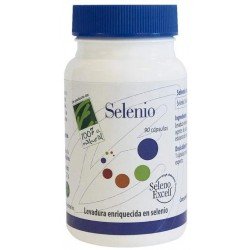 Comprar 100% Natural Selenio 90 Cápsulas