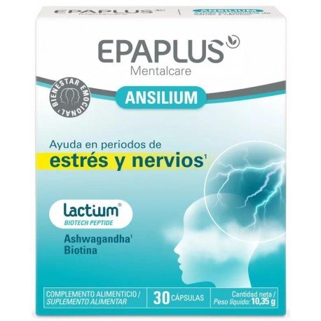 Epaplus Mentalcare Ansilium 30 Cápsulas
