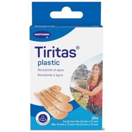 Tiritas Plastic Surtido 20 uds