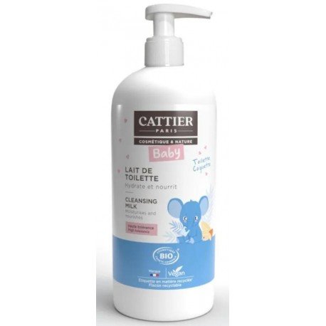 Cattier Leche Hidratante Bebé Cara y Cuerpo 500 ml