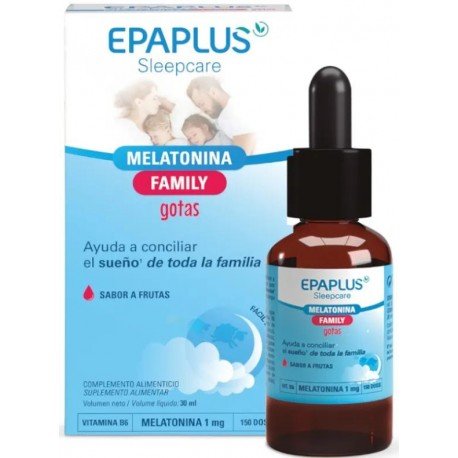Epaplus Sleepcare Family Melatonina Gotas 30 ml
