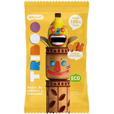 Smileat Triboo Snacks Plátano ECO 25 gr