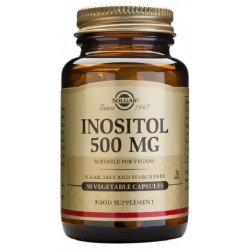Comprar Solgar Inositol 500 mg 50 Cápsulas Vegetales
