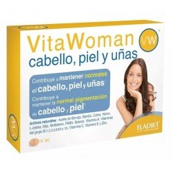 Comprar Eladiet Vita Woman Cabello, Piel y Uñas 30 comprimidos