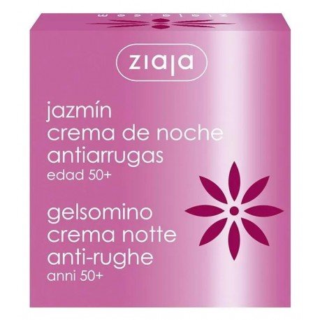 Ziaja Crema Facial de Noche Antiarrugas Jazmín 50 ml