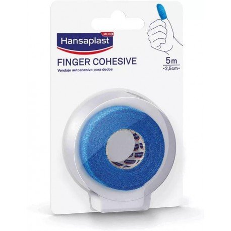 Hansaplast Venda Cohesiva para Dedos 5m x 2,5cm Azul