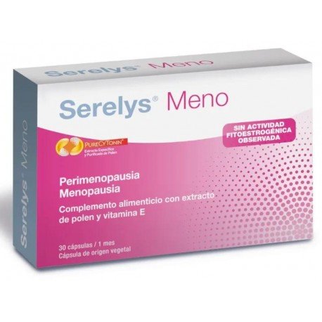 Serelys Meno Perimenopausia Menopausia 30 Cápsulas