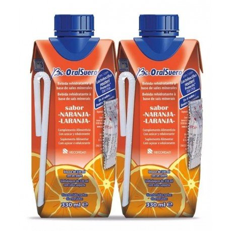 Bi-OralSuero Naranja 2x330 ml