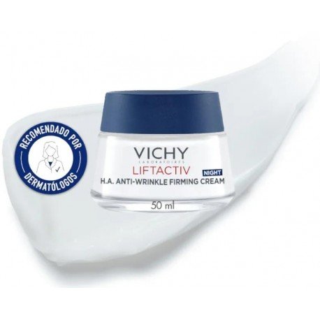 Vichy Liftactiv Hyaluronic Specialist H.A. Crema de Noche Rellena Arrugas 50 ml