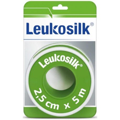 Leukosilk Esparadrapo 2,5cm x 5m