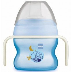 Comprar MAM Vaso de Aprendizaje Antiderrames Day&Night +4 Meses Azul 150 ml