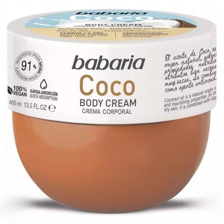 Babaria Crema Corporal Coco 400 ml
