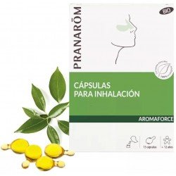 Comprar Pranarom Aromaforce Descongestionante Nasal para Inhalación Bio 15 Cápsulas