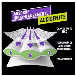 Dodot Pañales Braguita Ninjamas Carry Pack Corazón T7 (17-30 Kg) 10 uds