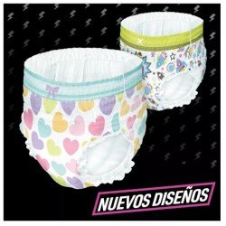 Dodot Pañales Braguita Ninjamas Carry Pack Corazón T7 (17-30 Kg) 10 uds
