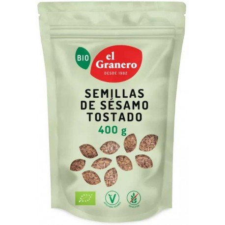 El Granero Integral Semillas de Sésamo Tostado BIO 400 gr