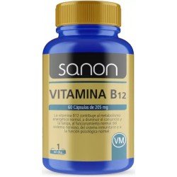 Comprar Sanon Vitamina B12 60 Cápsulas de 250 mg