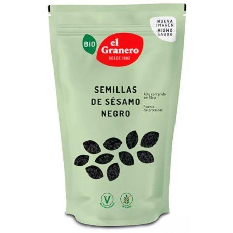 El Granero Integral Semillas de Sésamo Negro BIO 200 gr