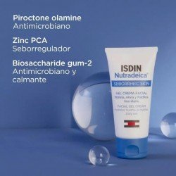 Isdin Nutradeica Gel Crema Dermatitis Seborreica 50 ml