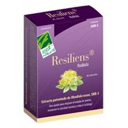 Comprar 100% Natural Resiliens Rodiola 40 Cápsulas