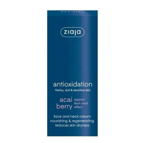 Ziaja Crema Regeneradora y Nutriente Rostro y Cuello Acai 50 ml