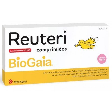 Reuteri Fresa 10 Comprimidos