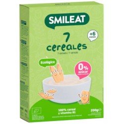 Comprar Smileat Papilla 7 Cereales BIO +6m 200 gr
