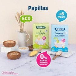 Smileat Papilla 7 Cereales BIO +6m 200 gr