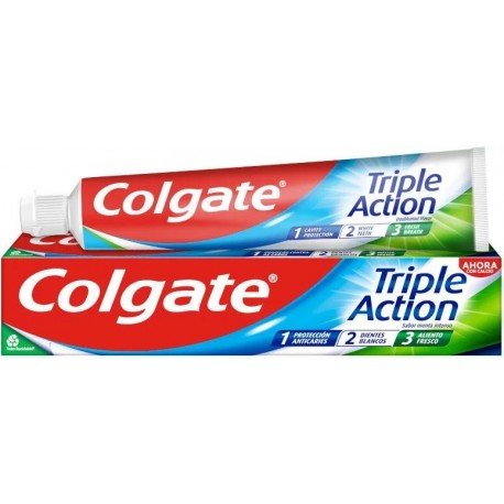 Colgate Pasta de Dientes Triple Action Menta Original 75 ml