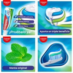 Colgate Pasta de Dientes Triple Action Menta Original 75 ml