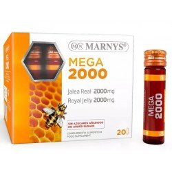 Comprar Marnys Mega Jalea Real 2000mg 20 Viales