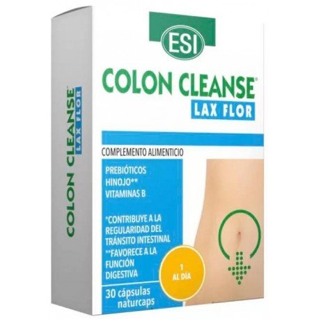 ESI Colon Cleanse Lax Flor 30 Cápsulas