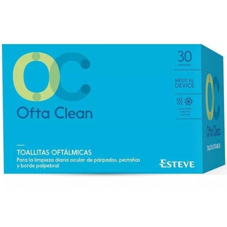 Oftaclean 30 Toallitas Oftalmológicas