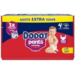 Dodot Pants Pañales Braguita Activity Extra-Jumbo Pack T4 (9-15 Kg) 43 uds