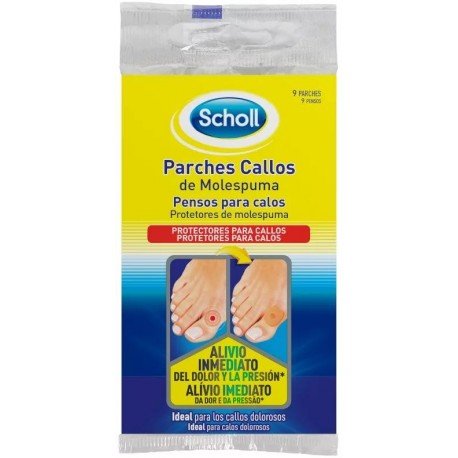 Scholl Tratamiento para Callos de Molespuma 9 Parches