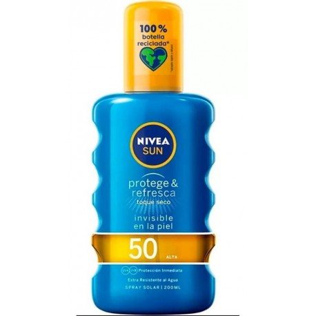 Nivea Sun Spray Solar Protege y Resfresca SPF50 200 ml