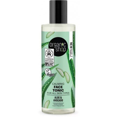 Organic Shop Tónico Facial Calmante Aloe y Aguacate 150 ml