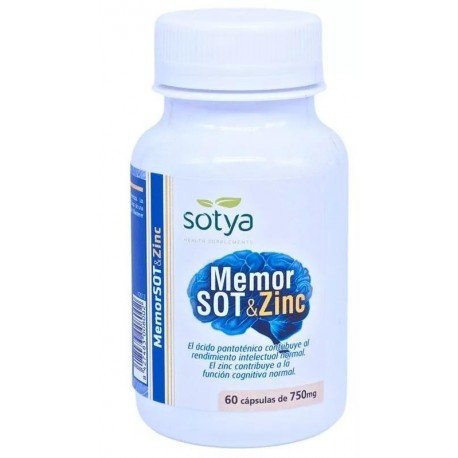 Sotya MemorSOT & Zinc 60 Cápsulas