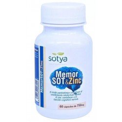 Sotya MemorSOT & Zinc 60 Cápsulas