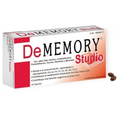 DeMemory Studio 30 Cápsulas