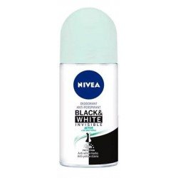 Comprar Nivea Desodorante Roll-On Black and White Invisible Active 50 ml