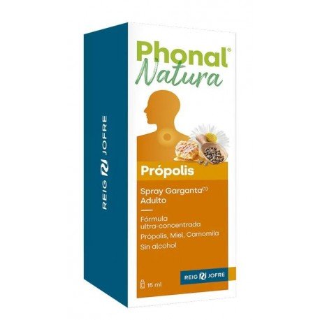 Phonal Natura Própolis Garganta Adulto Spray 15 ml