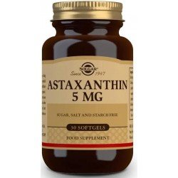 Comprar Solgar Astaxantina 5 mg 30 Cápsulas Blandas
