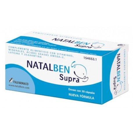 Natalben Supra 30 Cápsulas