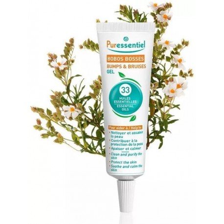 Puressentiel Gel Rasguños y Golpes 33 Aceites Esenciales 20 ml