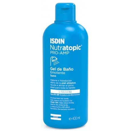 Isdin Nutratopic Pro-AMP Gel Baño Emoliente 400 ml