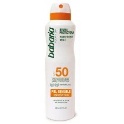 Comprar Babaria Bruma Protector Solar SPF50 Pieles Sensibles 200 ml
