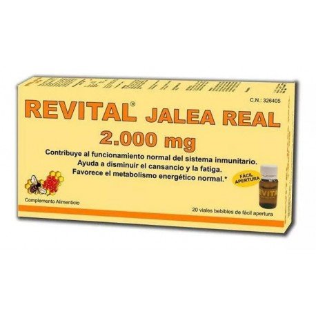 Revital Jalea Real 2000mg 20 viales