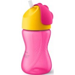 Comprar Philips Avent Vaso Pajita +12m 300 ml Rosa