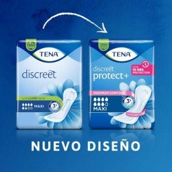 TENA Discreet Protect+ Maxi Mujer 12 uds